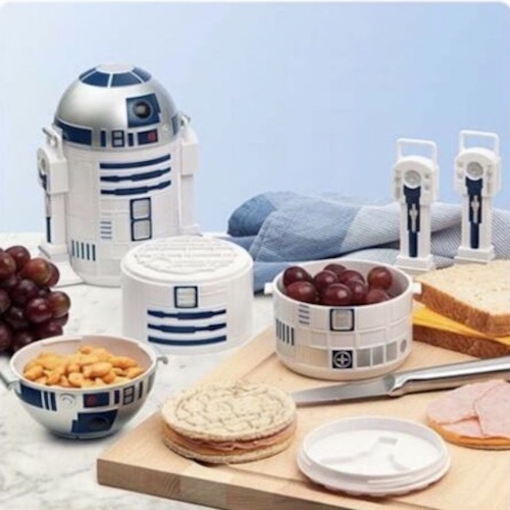 Star Wars R2-D2 Bento Box with Sandwich Stamp